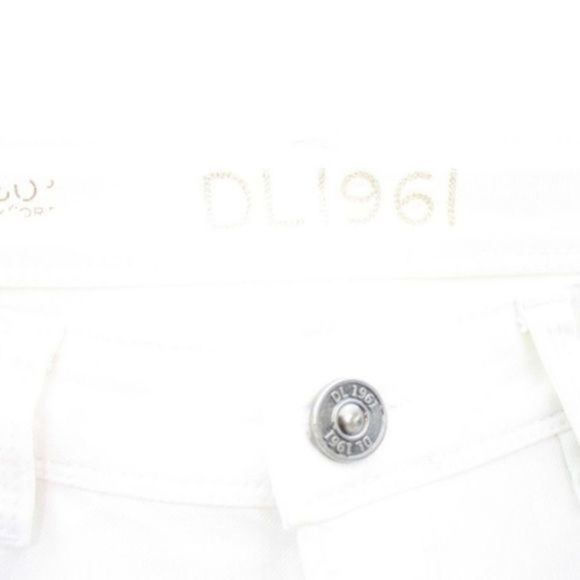 DL1961 'CINDY' WHITE SLIM BOOTCUT JEANS SIZE 27 - Picture 3 of 7